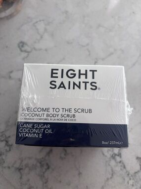 Eight Saints Welcome to the Scrub Coconut Body Scrub